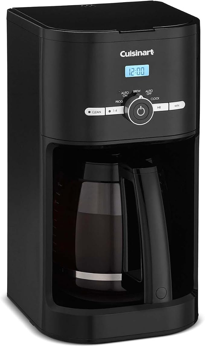 Cuisinart Classic 12-Cup Programmable Coffeemaker, Black, DCC-1120BKNAS by Cuisinart