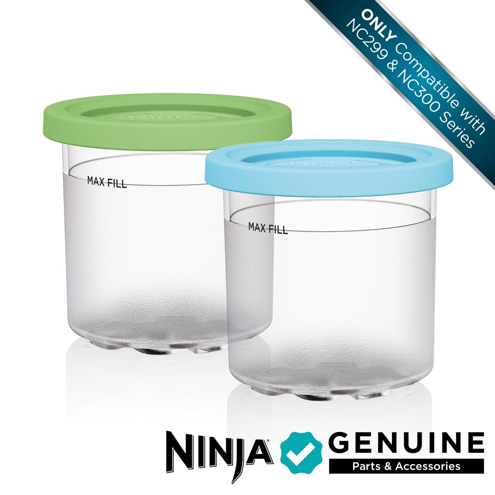 Compact Ice Cream Maker 7 Programs with 2 Pint Containers for Gelato Sorbet Milkshake Smoothie Bowls Silver