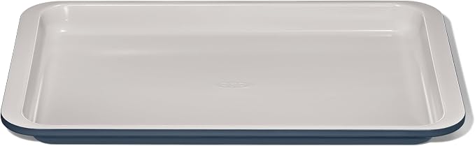 OXO Good Grips Non-Stick Pro Ceramic Coated Metal Bakeware Jelly Roll Pan – Storm Blue by Unknown