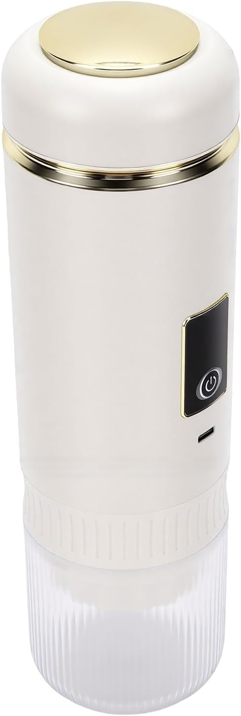 Portable Coffee Maker 200ML Rechargeable Cordless Self Heating Coffee Machine for Capsules Ground - Image 4