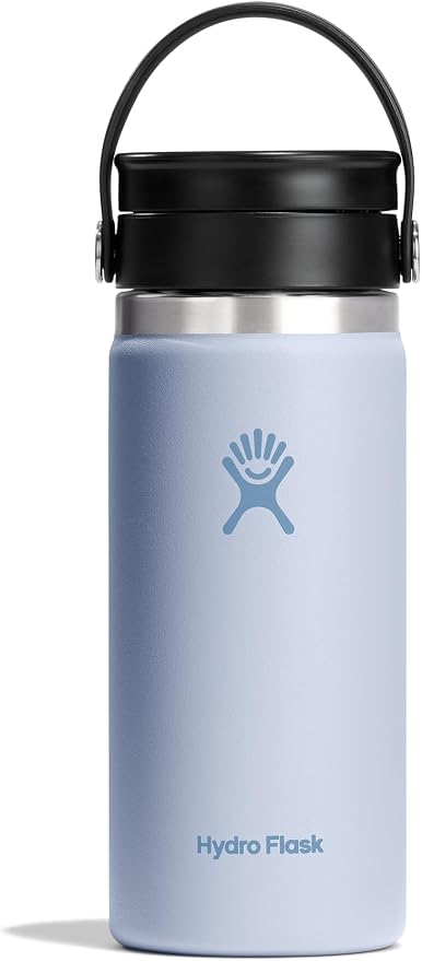 Hydro Flask Flex Sip Coffee Tumbler – Insulated Stainless Steel, Non Spill, Leak Proof Travel Coffee Cup 16 Oz Surf Blue by Unknown