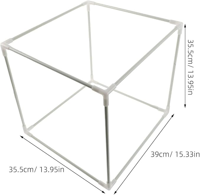 TOYANDONA Bread Proofing Box Support Frame and Compact Rack Plastic with Hollow Structure Easy to Clean for Insulated Food Bags and Pizza for Home Kitchens and Baking Setups - Image 2