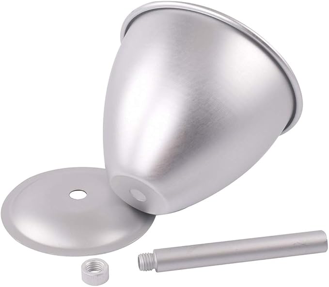 Princess Doll Dress 8 Inch Cake Pan, Made of Food Grade Aluminum, Anodized Surface, Brushed and Matte, Tempting Large Curved Cake (Silver) - Image 3