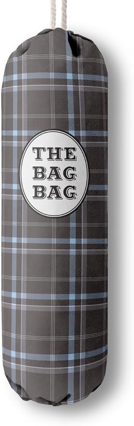 Classic Buffalo Check Plaid Grocery Bags Holder Organizer, Wall Mount Plastic Bags Storage Container Dispenser, Kitchen Housewarming Gift For Women, Family, Friends, Grandma, Mom (A-21) by HiLus