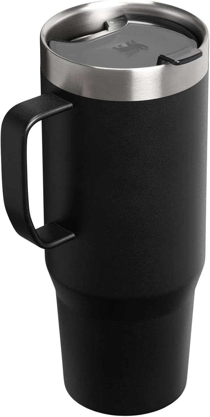 STANLEY The Everyday Suburban Mug | 30 oz | Drink Through Lid | Cup for Coffee, Tea and Drinks | Insulated Stainless Steel Coffee Mug | BPA-Free | Black 2.0 - Image 3