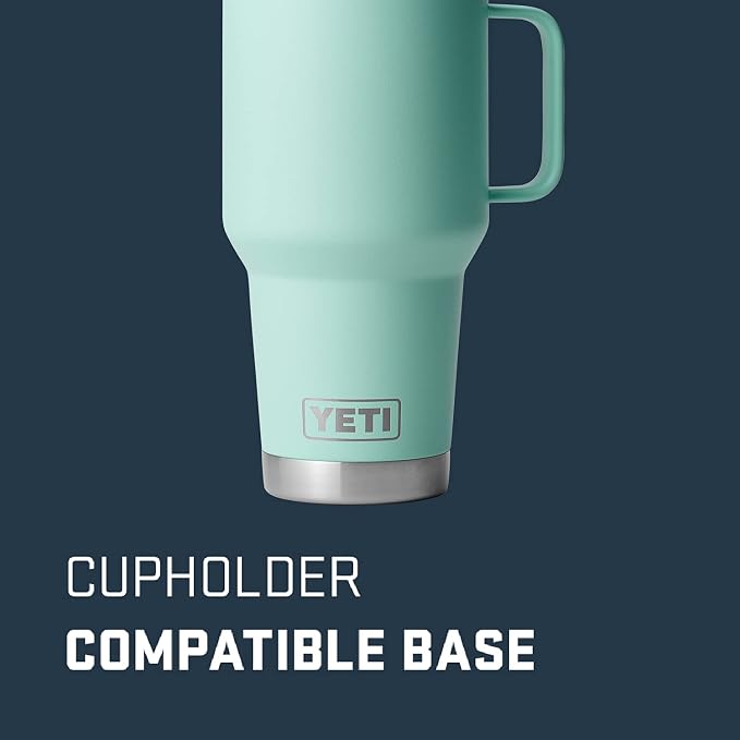YETI Rambler 30 oz Travel Mug, Stainless Steel, Vacuum Insulated with Stronghold Lid - Image 2