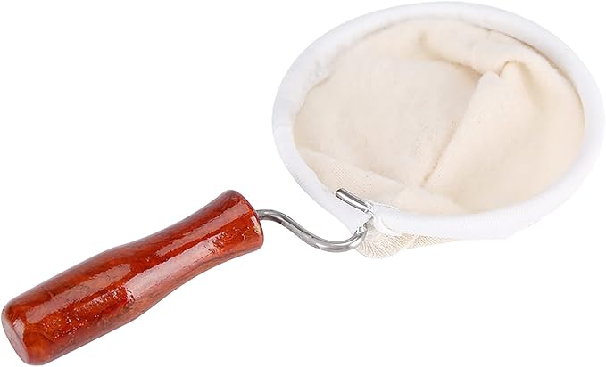 Reusable Washable Coffee Cloth Filter Handmade for Pour Over Coffee Dripper (S)