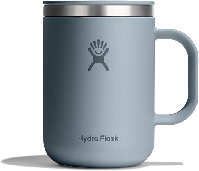 Hydro Flask Coffee Mug – Insulated Stainless Steel, Non Spill, Leak Resistant Travel Mug 24 Oz Shale Gray by Unknown