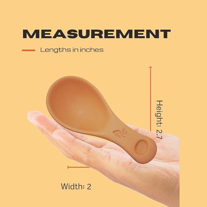 Sifri 3D Brown Sugar Keeper 2-in-1 Set – Terracotta Clay Owl & Spoon Saver Softener – Cute Kitchen Storage & Freshness Holder for Sugar – Gift for Bakers (2, Owl and Spoon) - Image 5