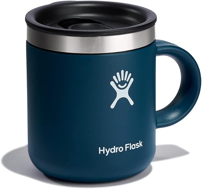 Hydro Flask Stainless Steel Mug - Insulated Travel Portable Coffee Tumbler with Handle, 6 fl oz - Image 2