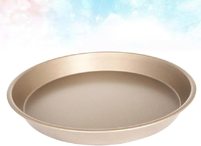 NOLITOY Nonstick 9 Inch round Carbon Steel Baking Tray for Bread and Cake Baking High Temperature Resistance and Easy to Clean for Restaurant and Professional Cake Shop - Image 5