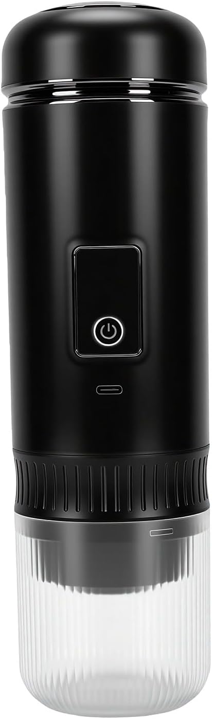 Brrnoo Portable Coffee Machine 7800mAh Battery Cordless Capsule Coffee Maker with Single Touch Operation Design for Travel Camping - Image 2