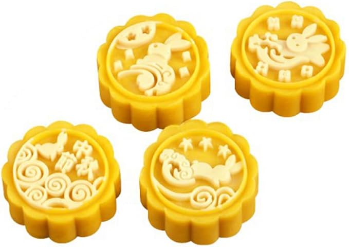 Rabbit Pattern Silicone Cake Mold Handmake DIY Mould Silicone Moulds For Cake Mooncake Mold (Mooncake N_8.52 X5.8 X0.84 inch) - Image 8