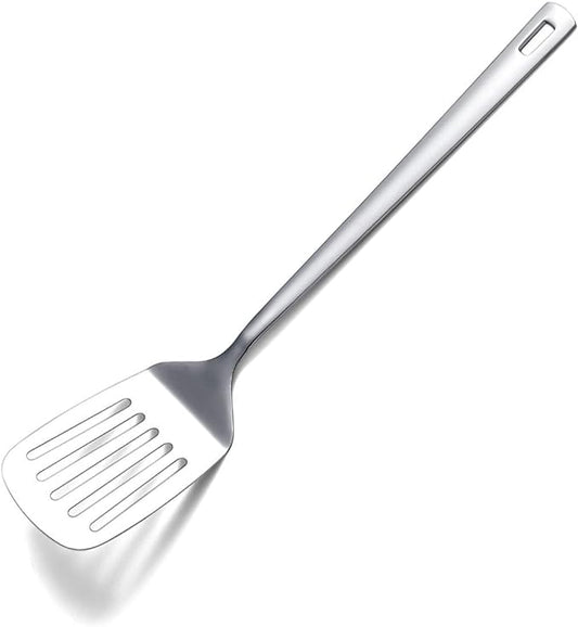 Stainless Steel Spatulas, Berglander Slotted Turner, Metal Turner For Cooking, Kitchen For Nonstick Cookware, Barbecue Spatulas, Dishwasher Safe, Easy to Clean by Berglander