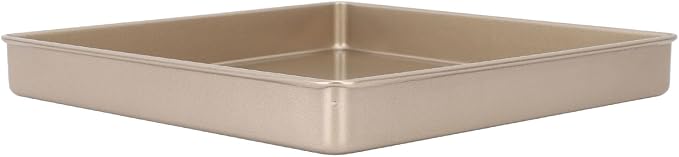 Carbon Steel Baking Sheet Non Stick | 9.6” x 8.2” Oven Tray for Puff Pastry/Cupcakes/Cookies | Quick Heat Distribution Pan for Even Baking | 2 Measurements (11.2” x 11.2”) (Type 2) - Image 5