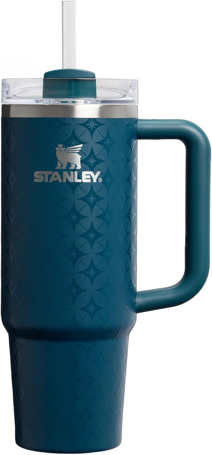 STANLEY Quencher H2.0 Flow State Tumbler, 30 oz, Ponderosa Star | Handle and Straw | 3-Position Lid | Cup Holder Compatible for Travel | Insulated Stainless Steel Cup | BPA-Free by Unknown