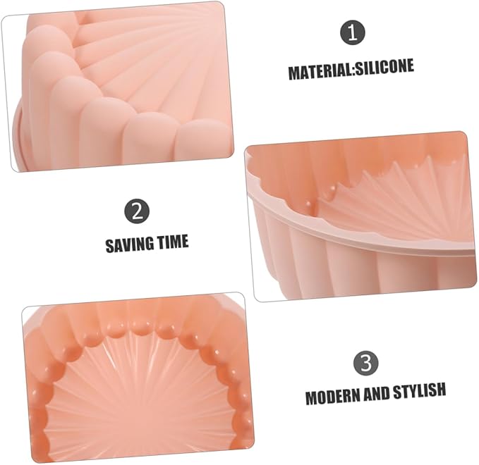 2pcs Food-grade Silicone Round Cake Mold for Baking Charlotte Pans Nonstick Heat Resistant - Image 8