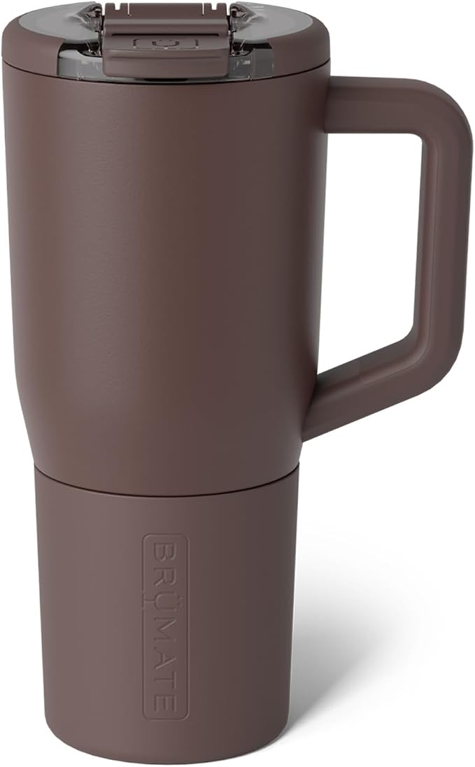 BrüMate Müv - 25oz 100% Leak Proof Insulated Coffee Mug with Handle & Lid - Stainless Steel Coffee Travel Mug - Double Walled Coffee Cup (Java) by Br%C3%BCMate