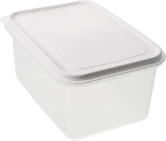 Dough Proofer Container, 4L Clear PP Bread Proofing Box | Stackable airtight leakproof pizza storage tray, 27.00 x 20.00 x 12.00 cm by Unknown