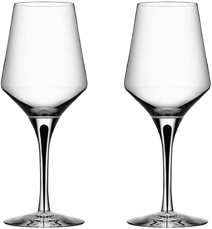Orrefors Metropol White Wine Glass (Set of 2), Clear by Orrefors