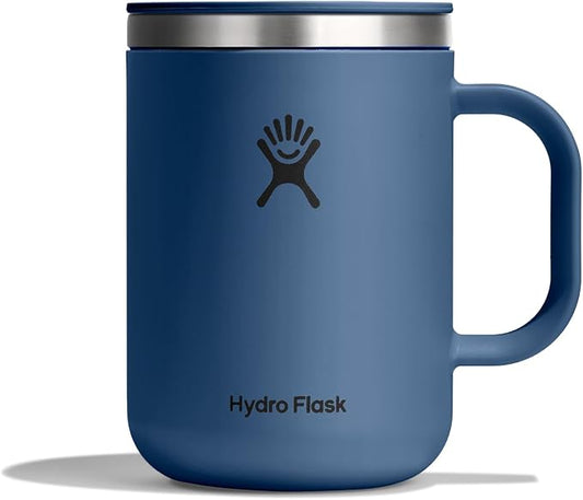 Hydro Flask Coffee Mug – Insulated Stainless Steel, Non Spill, Leak Resistant Travel Mug 24 Oz Harbor Blue by Unknown