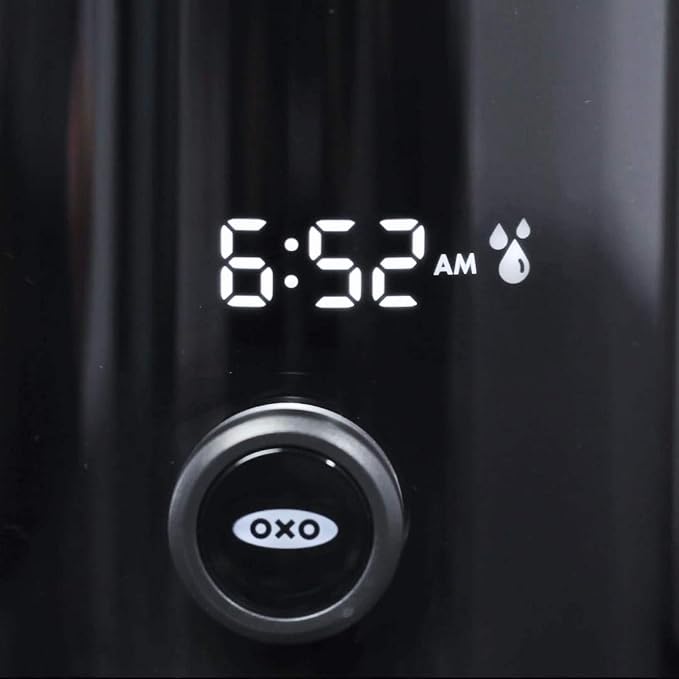 OXO Brew 9-Cup Drip Coffee Maker – Programmable Machine, Stainless Steel | Stainless Steel, Single Serve Or Full Carafe Option, SCA Certified Home Brewer, Temperature Controlled, Rainmaker Shower Head - Image 10