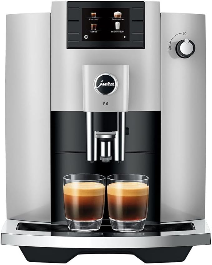 Jura E6 Platinum 15465 | Hot water on demand, A professional aroma grinder Comes in a finish - Image 2