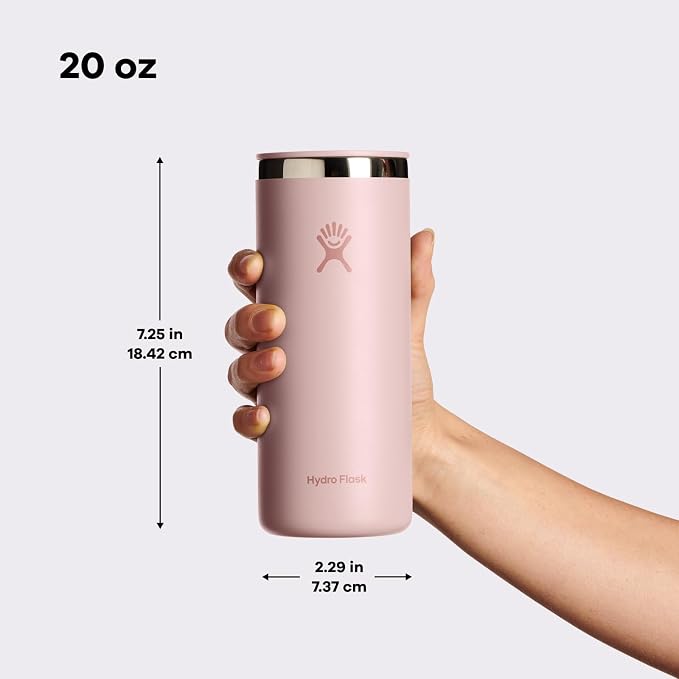 Hydro Flask Travel Coffee Cup – Insulated Stainless Steel, Non-Spill, Leak Resistant to-Go Coffee Tumbler 20 Oz Agave Green - Image 6