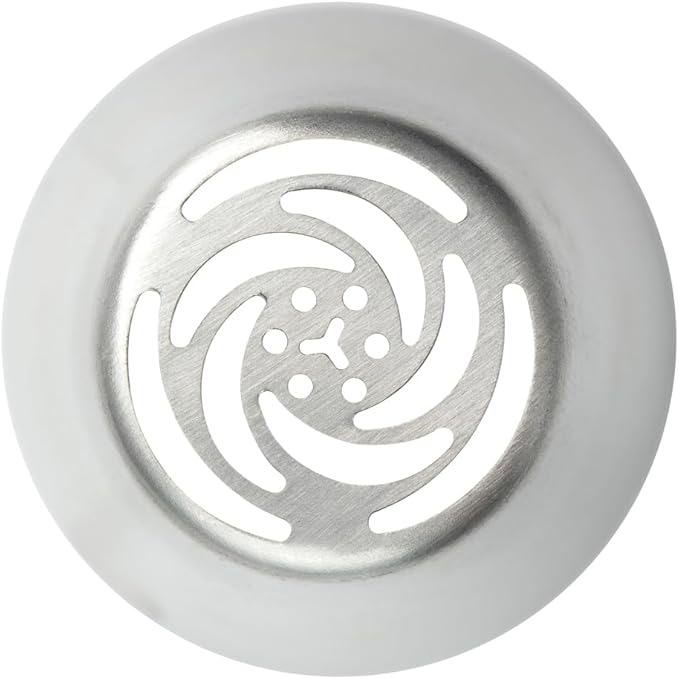 Restaurantware Pastry Tek Russian Piping Tip 1 Rose Cake Decor Piping Tip - #1 Corrosion-Resistant Stainless Steel Decorating Tip For Frosting Dishwasher-Safe Decorate Cupcakes Cakes or Cookies