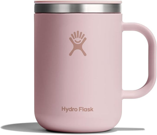 Hydro Flask Coffee Mug – Insulated Stainless Steel, Non Spill, Leak Resistant Travel Mug 24 Oz Trillium Pink by Unknown