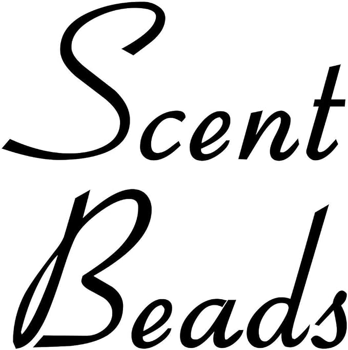 Scent Beads 3.5w x 3.5h Label | Laundry Room Organization | Die Cut Vinyl Decal | Black Retro Font (Sticker Only) by MinglewoodTrading