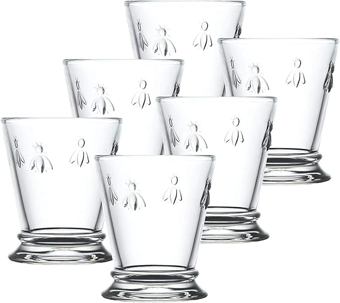 La Rochere Bee Tumbler Set/6 - La Rochere Bee Glassware Sets by LaRoch%C3%A8re