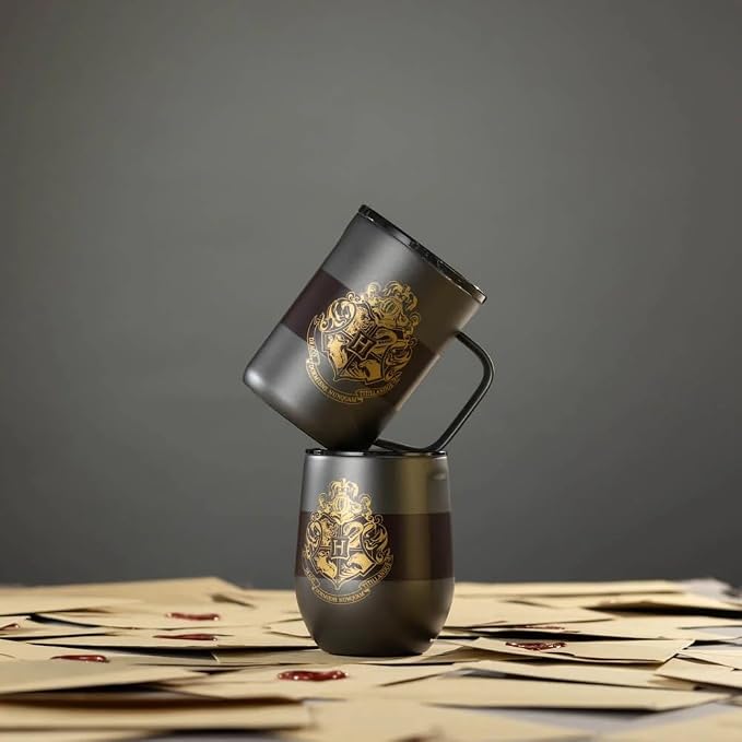Corkcicle Harry Potter Coffee Mug - Stainless Steel Insulated Cup With Lid For Tea & Coffee - Non-Slip Silicone Base - Durable Travel Mug - Dishwasher Safe - BPA Free - 16 oz - Hogwarts Crest - Image 7
