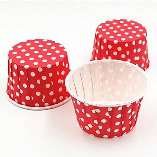 1000-Pack Random Colorful Baking Cup, Dots/Stripes, Standard - Image 5