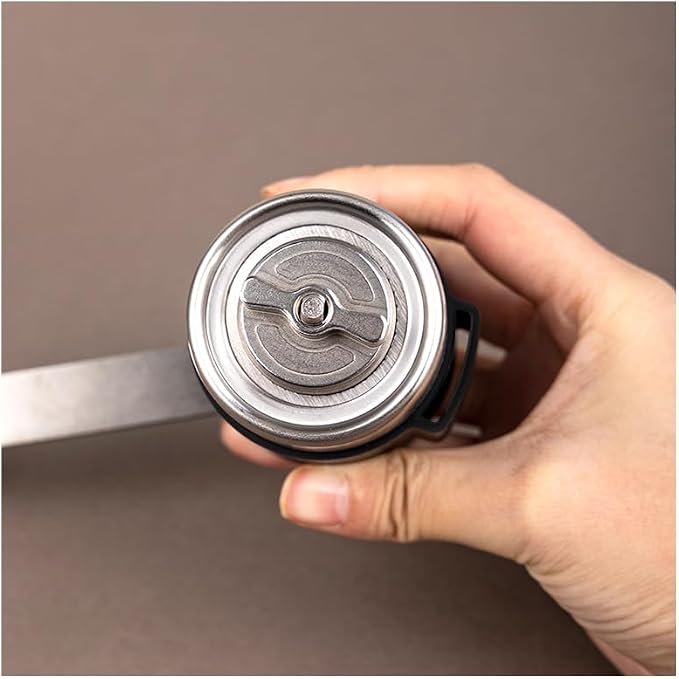 Portable manual espresso machine, manual coffee grinder and mini travel coffee machine set, suitable for camping, cars, RVs, hiking, offices, homes and coffee bean grinding. - Image 5