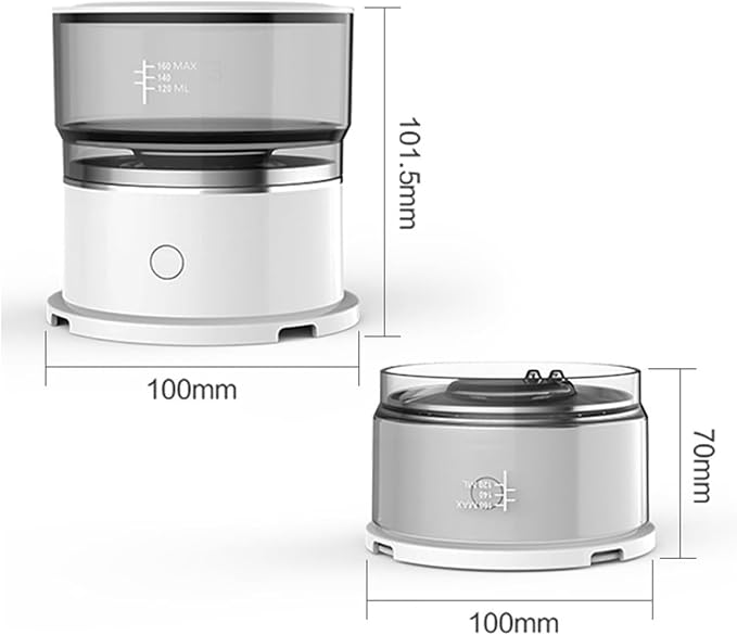 Portable Coffee Maker, Hand Pour Machine, Mini & Reusable for Home, Travel, Camping, Hiking, with Water Temperature Control, 2-Pack Hand-Pressed Design - Image 4
