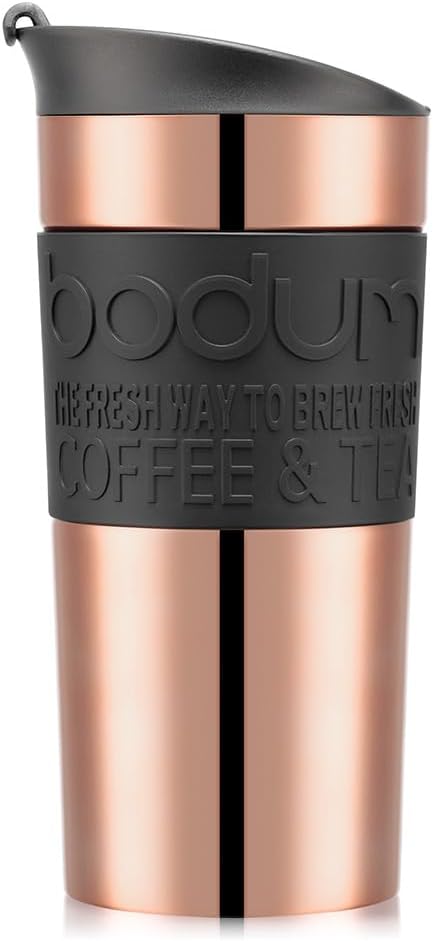 Bodum Bodum TRAVEL MUG Travel Mug, Copper, 12 oz by Bodum