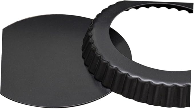 HEALLILY 2pcs Non-stick Baking Pan and Cake Molds for Tart Pizza and Steak for Home Baking and Cooking - Image 5