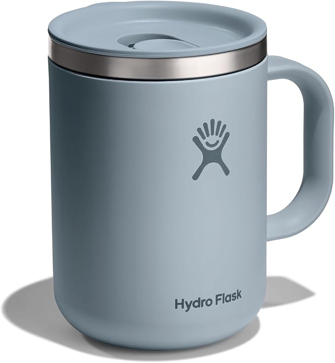 Hydro Flask Coffee Mug – Insulated Stainless Steel, Non Spill, Leak Resistant Travel Mug 24 Oz Shale Gray - Image 2