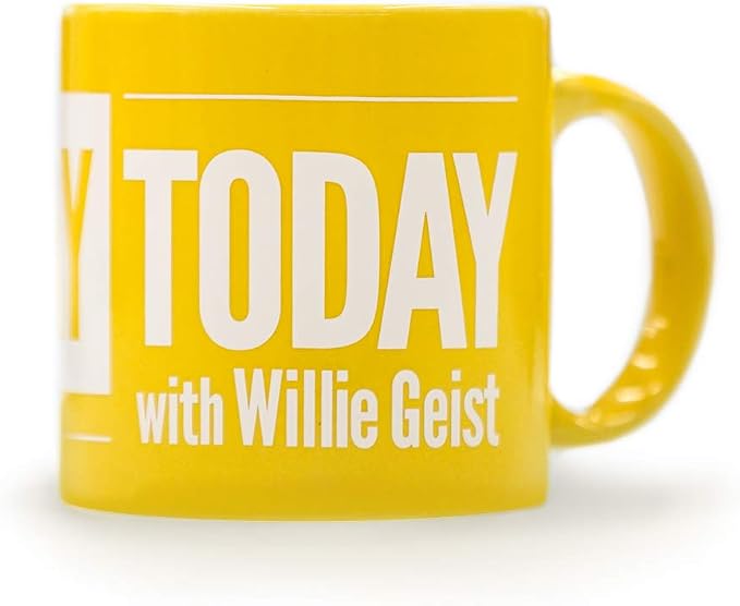 NBC Sunday TODAY with Willie Geist Ceramic Mug, As Seen on TV, 20 oz Coffee Mug, Officially Licensed - Image 2