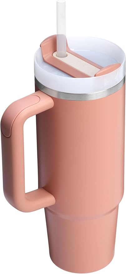 STANLEY Quencher H2.0 Flow State Tumbler, 30 oz, Sienna | Handle and Straw | 3-Position Lid | Cup Holder Compatible for Travel | Insulated Stainless Steel Cup | BPA-Free - Image 3