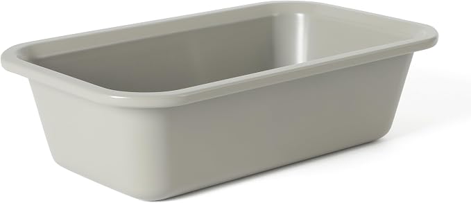 Calphalon Legacy 9 x 5 Inch PFA Free Nonstick Loaf Pan Baking Dish in Taupe, Heavy Gauge Steel Bakeware for Even Heat Distribution, Oven Safe Bread Pan for Cakes, Loaves, Meatloaf by Unknown