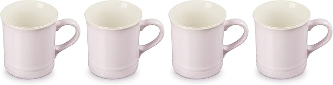 Le Creuset Stoneware Vancouver Mug, Set of 4, 14 oz. each, Shallot - Image 2