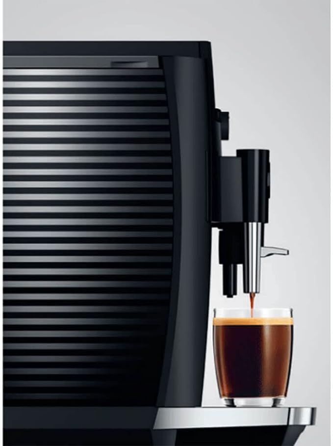Jura E4 Piano Black Automatic Coffee Machine - Image 3
