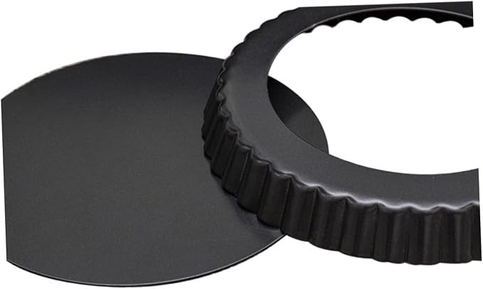 Garneck 2pcs Non-stick Baking Pan Tart Pans for Pizza Live Bottom Cake Molds Oven Cake Sturdy for Home Professional Use - Image 8