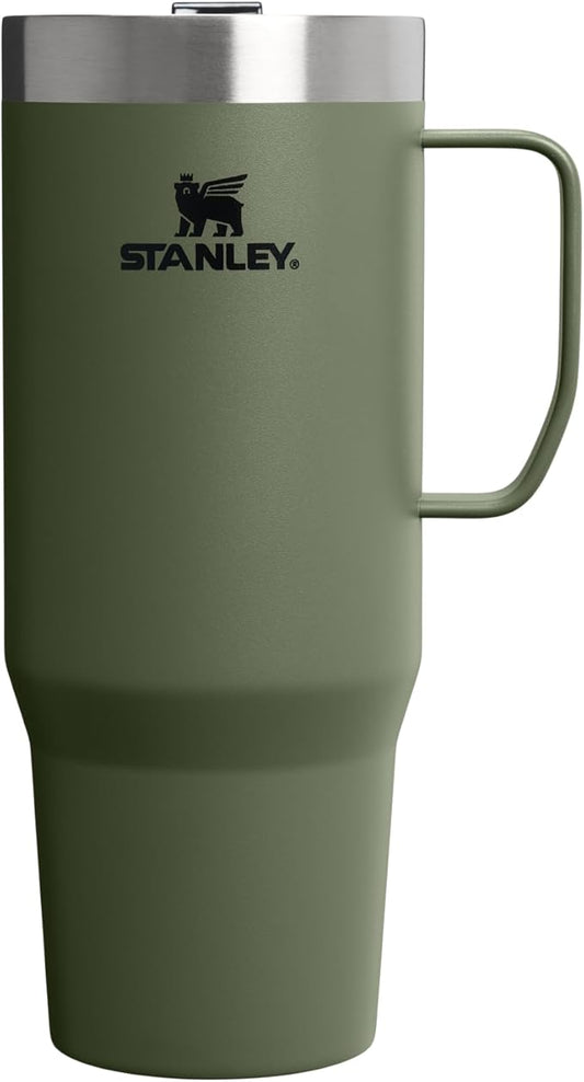 STANLEY The Everyday Suburban Mug | 30 oz | Drink Through Lid | Cup for Coffee, Tea and Drinks | Insulated Stainless Steel Coffee Mug | BPA-Free | Dried Pine by Unknown