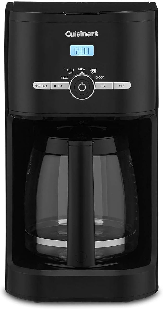Cuisinart Classic 12-Cup Programmable Coffeemaker, Black, DCC-1120BKNAS - Image 4