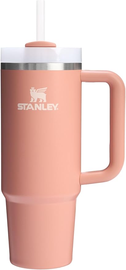 STANLEY Quencher H2.0 Flow State Tumbler, 30 oz, Sienna | Handle and Straw | 3-Position Lid | Cup Holder Compatible for Travel | Insulated Stainless Steel Cup | BPA-Free by Unknown