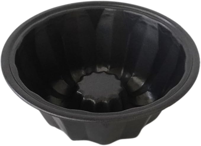 4 Inch Mini Fluted Cake Pan, Carbon Steel Round Cake Mold | Nonstick Flan Pan for Cakes, Tarts, Pies, Muffin, Cupcake, Pizzas, 4 Pack - Image 6