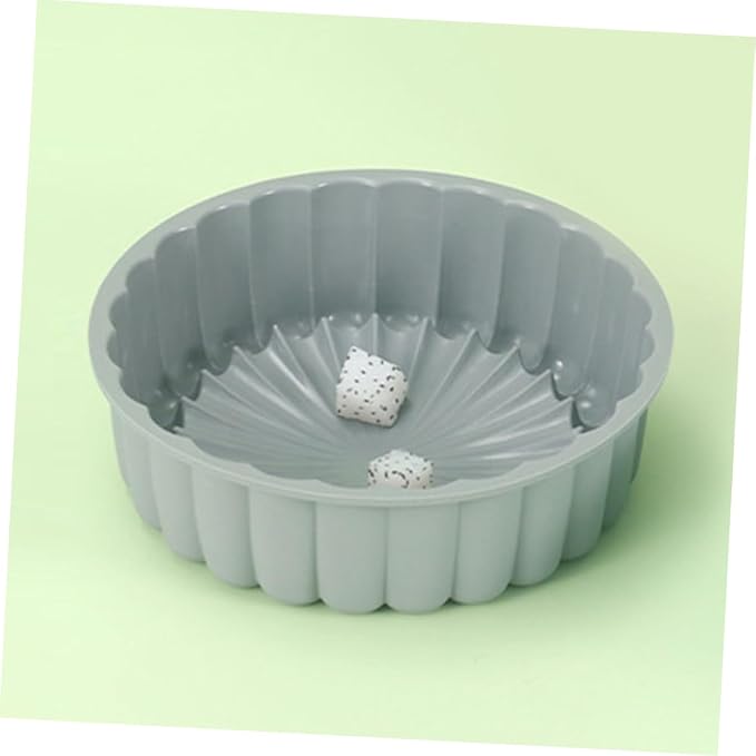 2pcs Food Grade Silicone Cake Nonstick Round Baking Pans for Cheesecake Tart and Fluted Cakes Heat Up for Batch Baking - Image 4